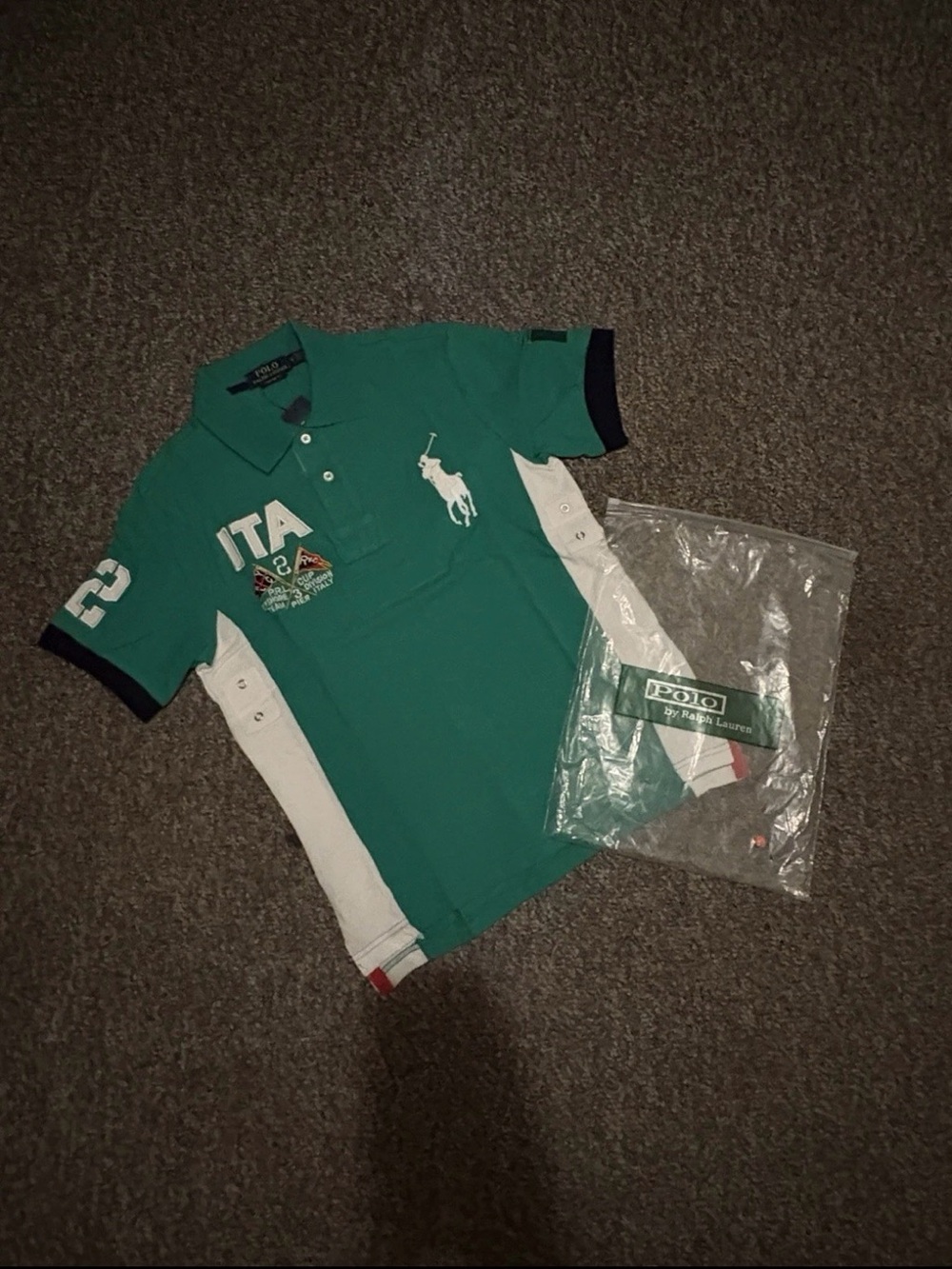Polo Ralph Lauren Italy #2 Big Pony Polo Shirt Chief Keef S